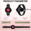 Смарт-годинник OUKITEL BT30 Black with black and green belt (6931940742269) зображення 6