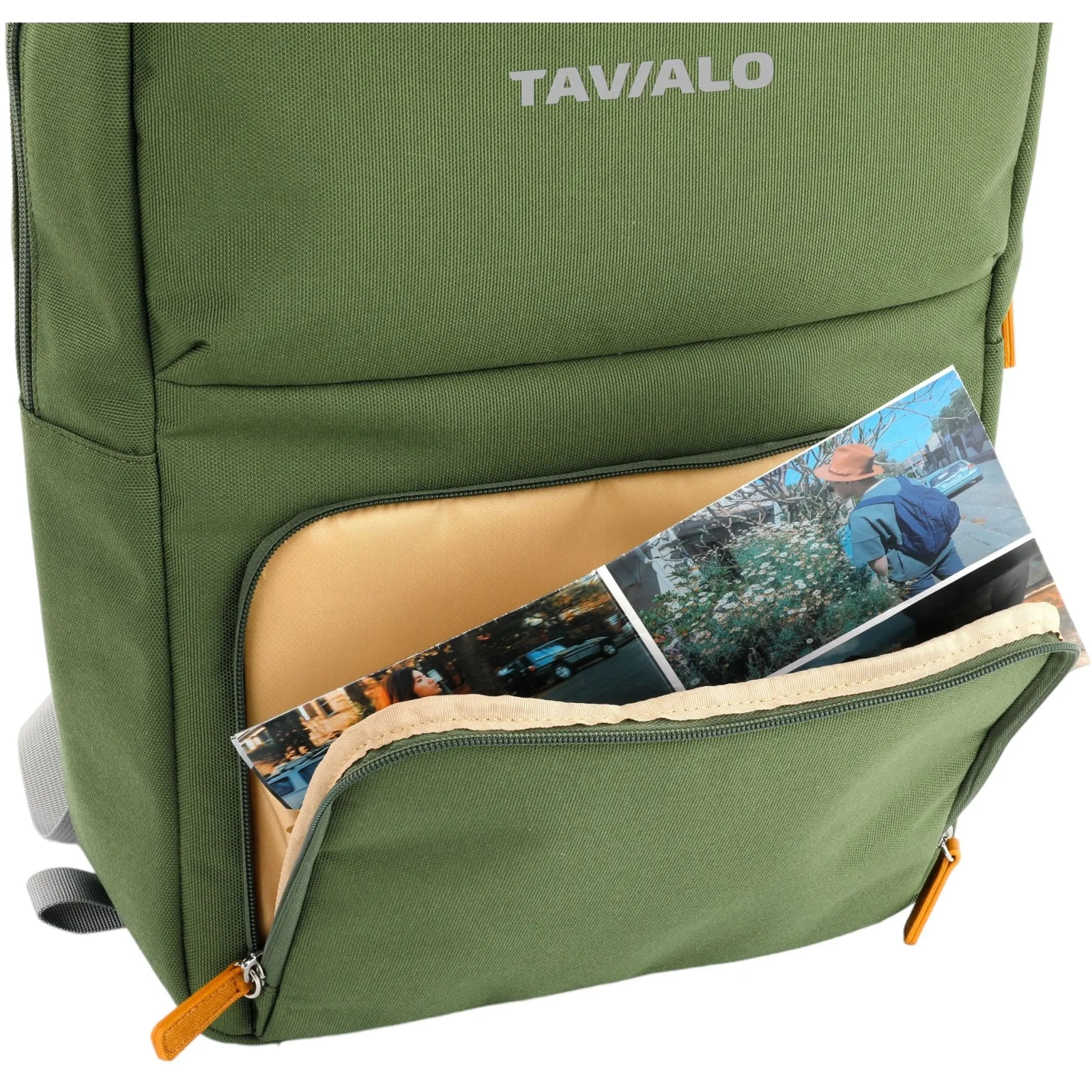 Рюкзак для ноутбука Tavialo 15.6" CityLife TC14 black, 14л (TC14-124BL) изображение 5