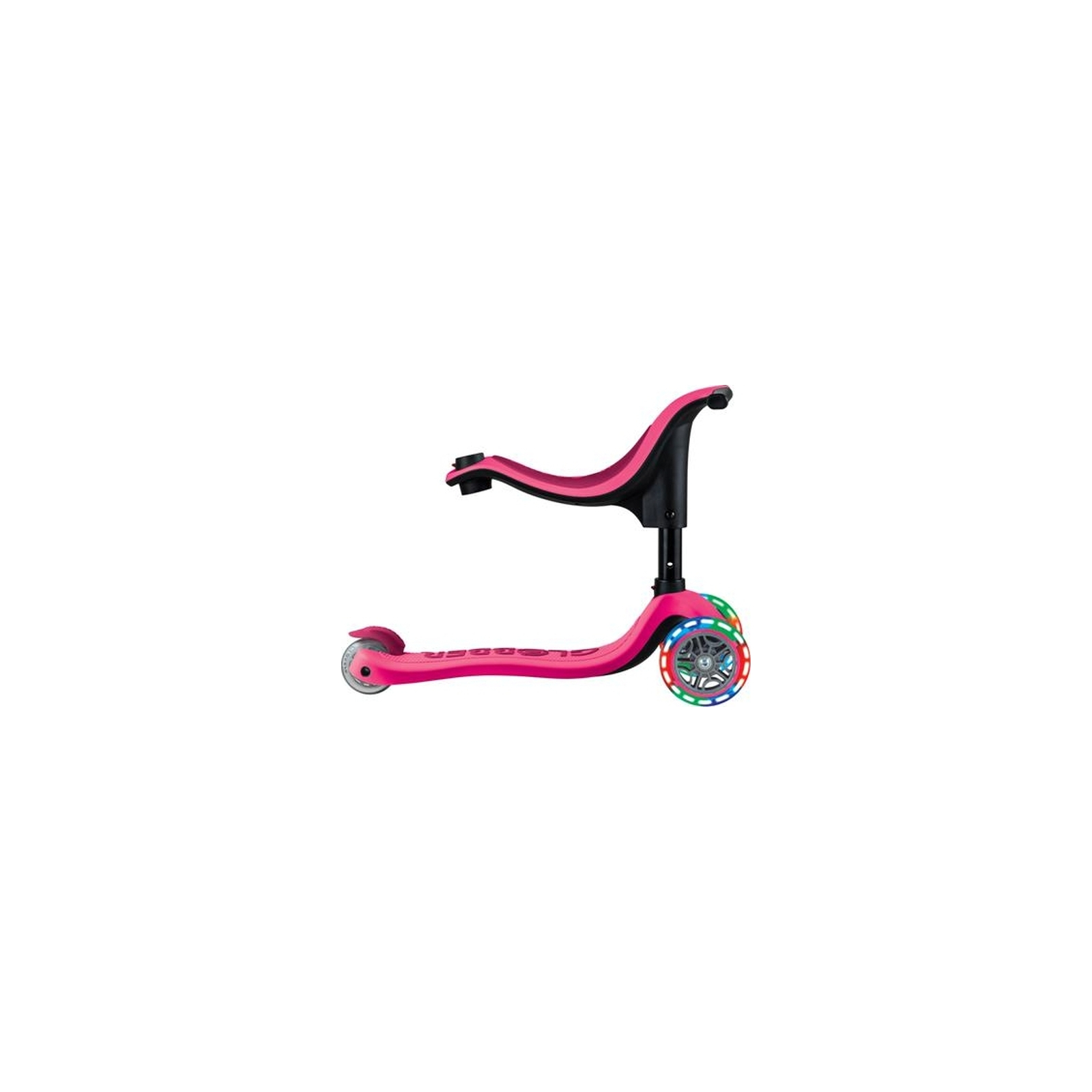 Самокат Globber Go Up Sporty Led пастельно-рожевий (452-710-4) зображення 7