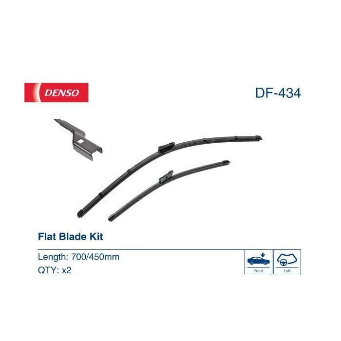 Щетка стеклоочистителя Denso DF-434 изображение 4