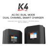 Зарядное устройство для дрона iSDT K4 AC 400W DC 600Wx2 (HP0015.K4) изображение 4