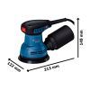 Шліфувальна машина Bosch GEX 125-1 AE 250Вт, 125 мм, 7500-12000об/хв (0.601.3A8.020) зображення 10