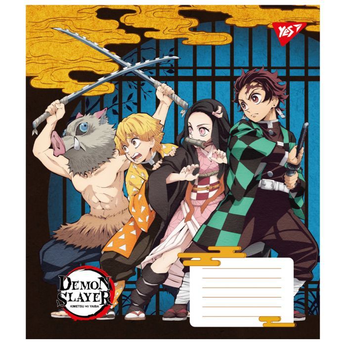 Зошит Yes Demon slayer. Power 18 аркушів лінія (767265) зображення 2