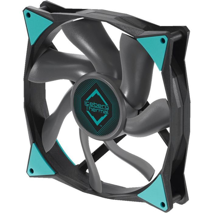 Кулер до корпусу Iceberg Group IceGALE 140mm Gray (ICEGALE14-B0A) зображення 2