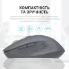 Мишка OfficePro M230G Silent Click Wireless/Bluetooth Gray (M230G) зображення 10