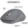 Мишка OfficePro M230G Silent Click Wireless/Bluetooth Gray (M230G) зображення 6
