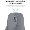 Мышка OfficePro M230G Silent Click Wireless/Bluetooth Gray (M230G) изображение 7