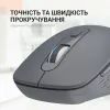Мышка OfficePro M230G Silent Click Wireless/Bluetooth Gray (M230G) изображение 9