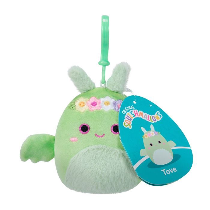 М'яка іграшка Squishmallows на кліпсі – Дракон Тов 9 см (SQCP00217) зображення 7