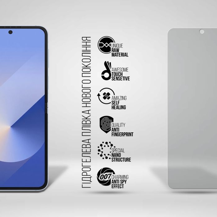 Пленка защитная Armorstandart Anti-spy Samsung Flip 6 (SM-F741) (ARM79591) изображение 3