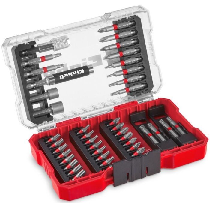 Набор бит Einhell 42шт, HEX, PH, PZ, Torx, 50мм, кейс (118953)