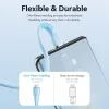 Дата кабель USB-C to USB-C 1.0m USB2.0 100W (20V/5A) Light Blue Silicone Vention (TAWSF) изображение 10
