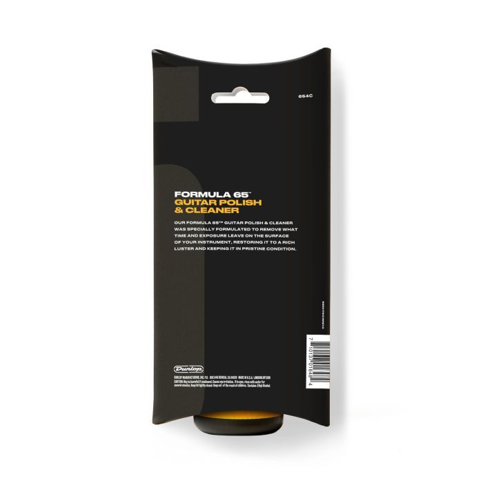 Засіб для догляду за гітарою Jim Dunlop Formula 65 Guitar Polish And Cleaner Set (654C) зображення 3