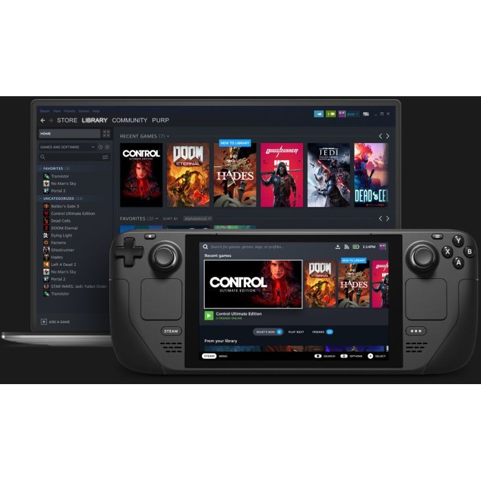 Игровая консоль Steam-Valve Deck 512GB OLED V004499-00 (1020_512) изображение 8