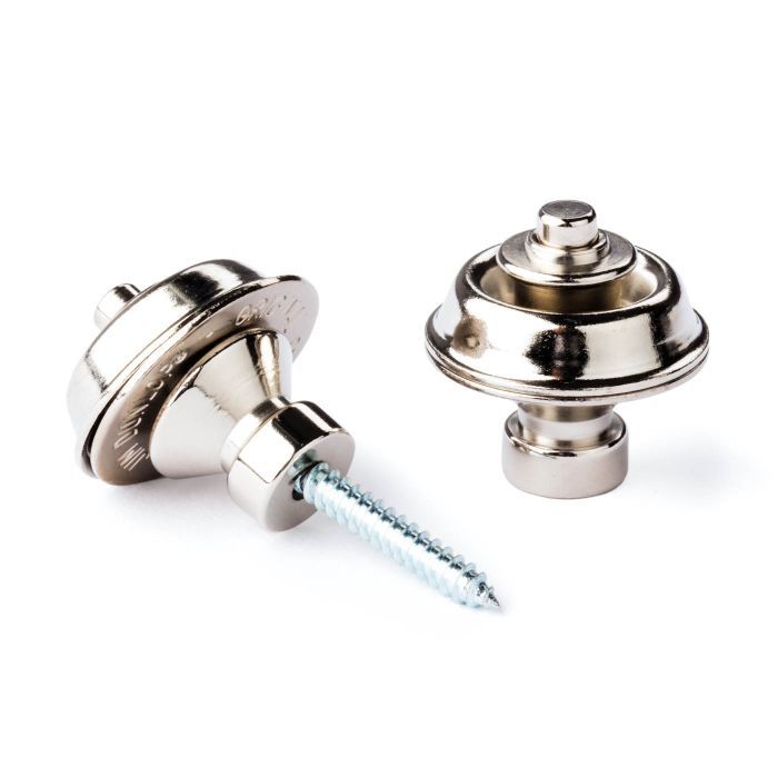 Стреплок для ремня Jim Dunlop Straplok Strap Retainers Traditional - Nickel (SLS1501N)