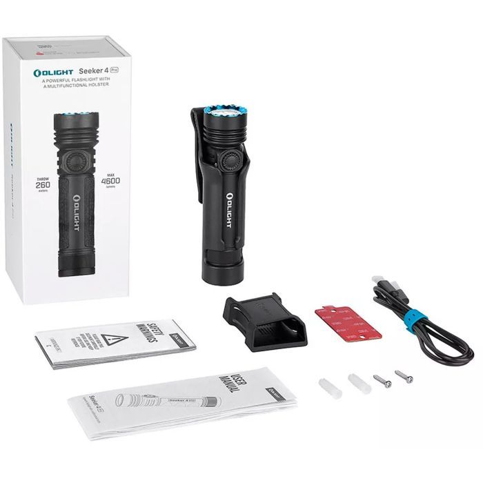 Фонарь Olight Seeker 4 Pro Black (0.0000.0790) изображение 10
