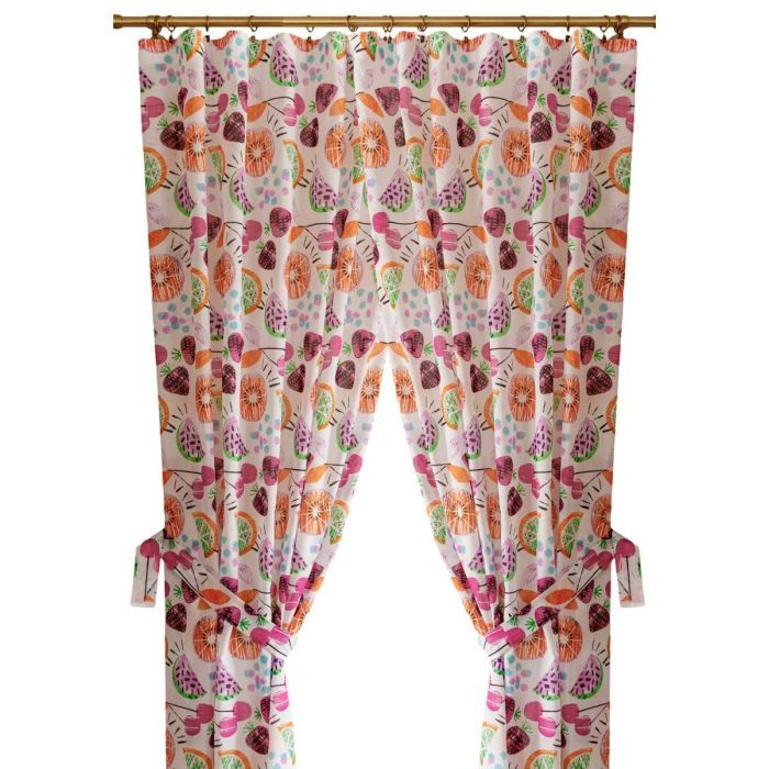 Штора Прованс комплект Violet cherries 140х170 см 2 шт (034917) изображение 2