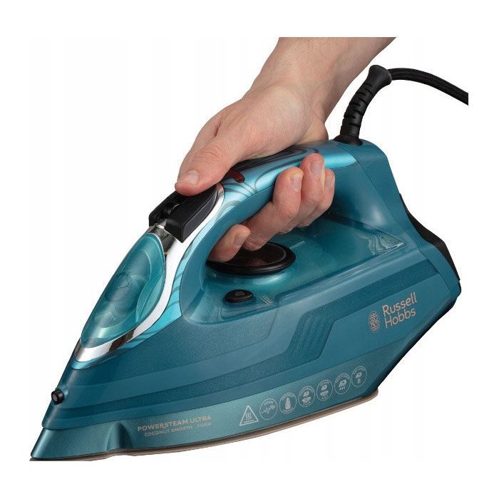 Утюг Russell Hobbs Powersteam Ultra Coconut Smooth (26340-56) изображение 4