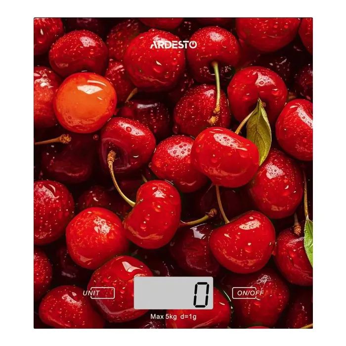 Весы кухонные Ardesto SCK-893CHERRY