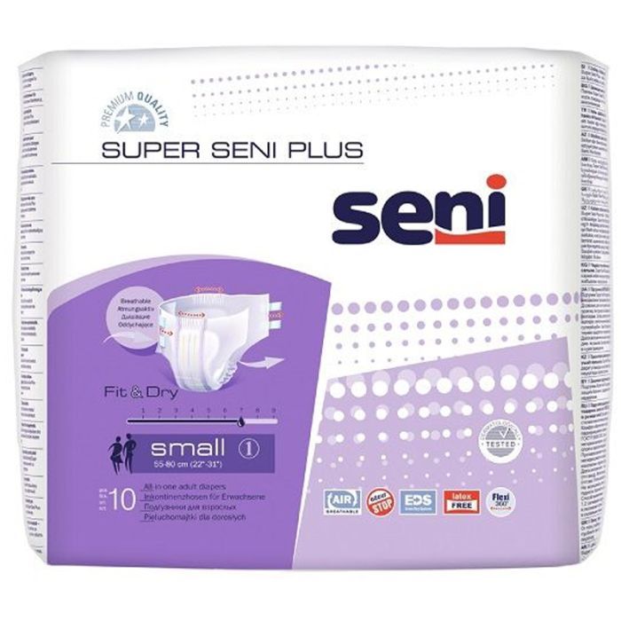 Підгузки для дорослих Seni Super Plus Small 10 шт (5900516691226)