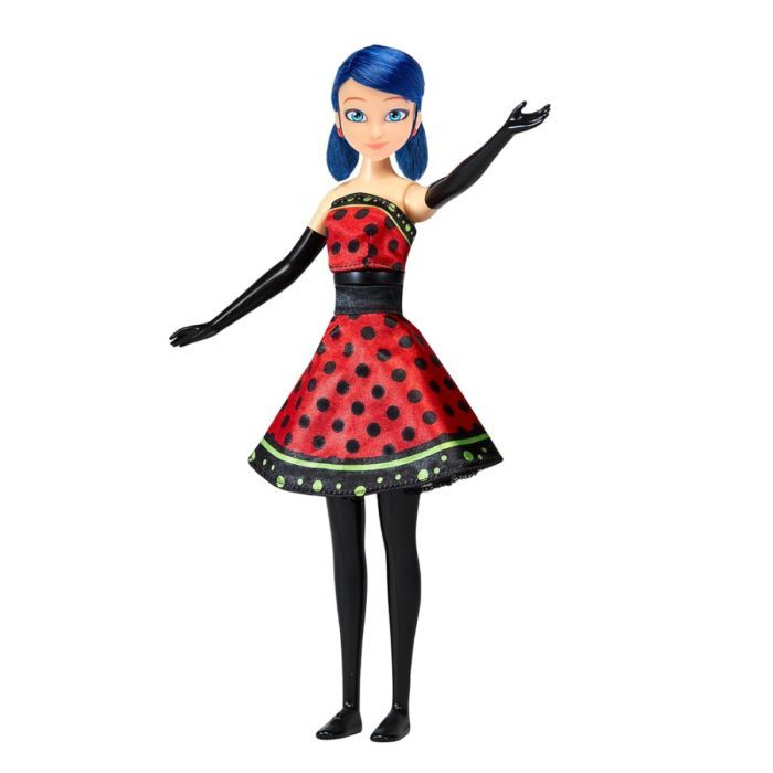 Кукла Miraculous интерактивная Леди Баг и Супер-Кот Дизайнерское перевоплощение (50414)