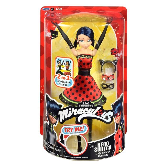 Кукла Miraculous интерактивная Леди Баг и Супер-Кот Дизайнерское перевоплощение (50414) изображение 6