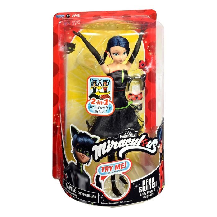 Кукла Miraculous интерактивная Леди Баг и Супер-Кот Дизайнерское перевоплощение (50414) изображение 7