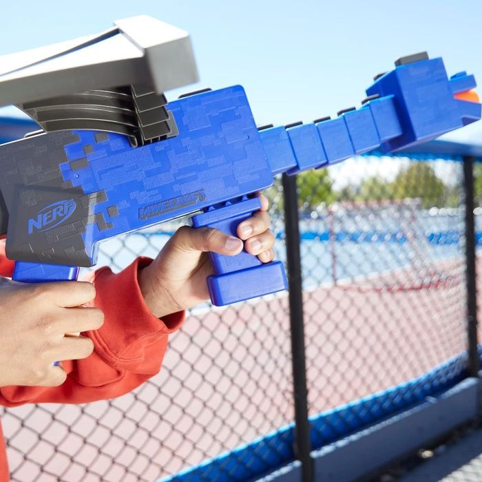 Іграшкова зброя Hasbro Бластер NERF Minecraft Ender dragon (F7912) зображення 4