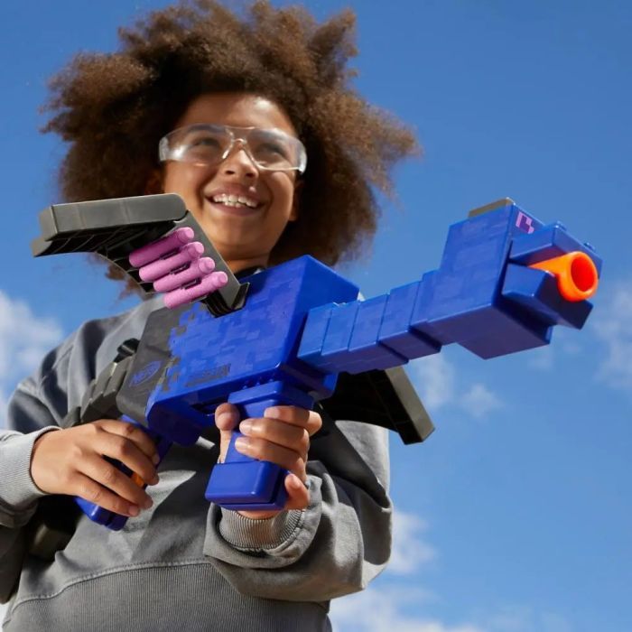 Іграшкова зброя Hasbro Бластер NERF Minecraft Ender dragon (F7912) зображення 7