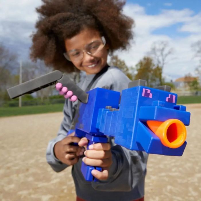 Іграшкова зброя Hasbro Бластер NERF Minecraft Ender dragon (F7912) зображення 8