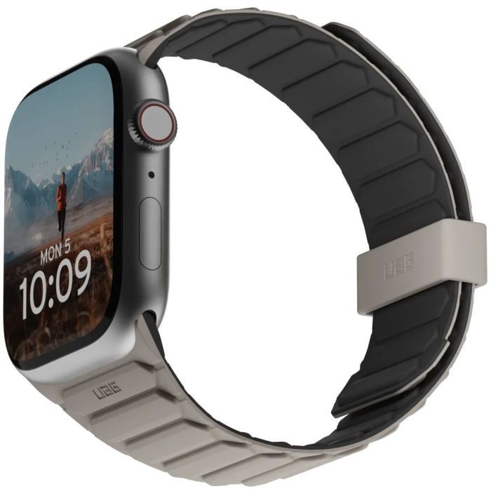 Ремешок для смарт-часов UAG для Apple Watch Ultra 2/Ultra-49-45-44-42mm, Pathfinder, Black/Titanium (194161114036) изображение 10
