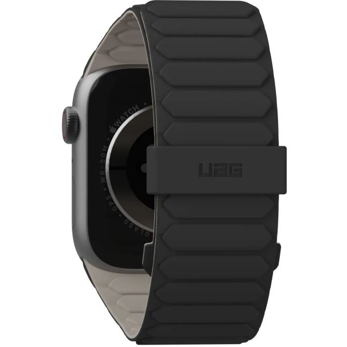 Ремешок для смарт-часов UAG для Apple Watch Ultra 2/Ultra-49-45-44-42mm, Pathfinder, Black/Titanium (194161114036) изображение 12