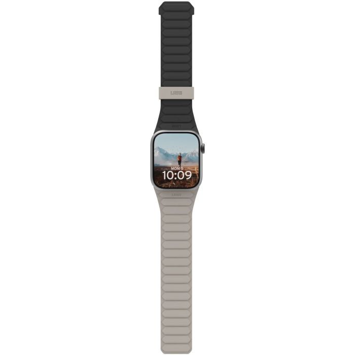 Ремешок для смарт-часов UAG для Apple Watch Ultra 2/Ultra-49-45-44-42mm, Pathfinder, Black/Titanium (194161114036)