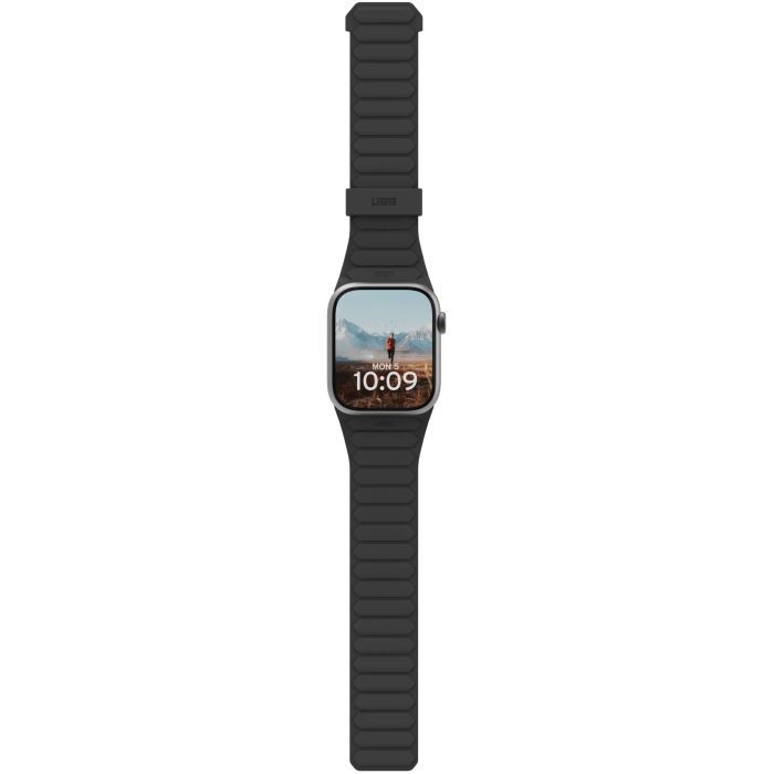 Ремешок для смарт-часов UAG для Apple Watch Ultra 2/Ultra-49-45-44-42mm, Pathfinder, Black/Titanium (194161114036) изображение 3