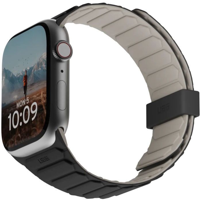 Ремешок для смарт-часов UAG для Apple Watch Ultra 2/Ultra-49-45-44-42mm, Pathfinder, Black/Titanium (194161114036) изображение 9