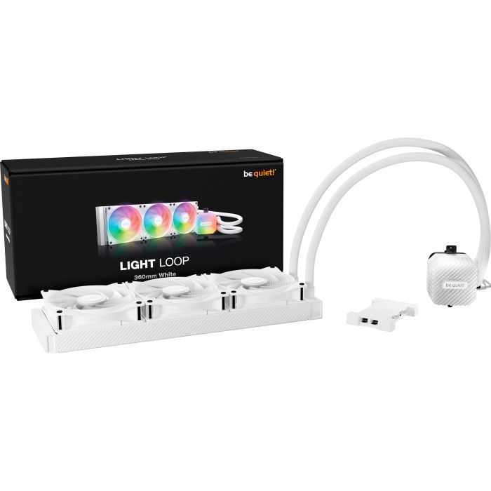 Система рідинного охолодження Be quiet! LIGHT LOOP 360mm білий (BW023) зображення 7