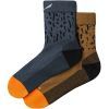Носки Salewa Salamander QRT Mns 69028 8101 - 42-44 - синій/коричневий (013.012.1044) изображение 2