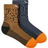 Носки Salewa Salamander QRT Mns 69028 8101 - 42-44 - синій/коричневий (013.012.1044)