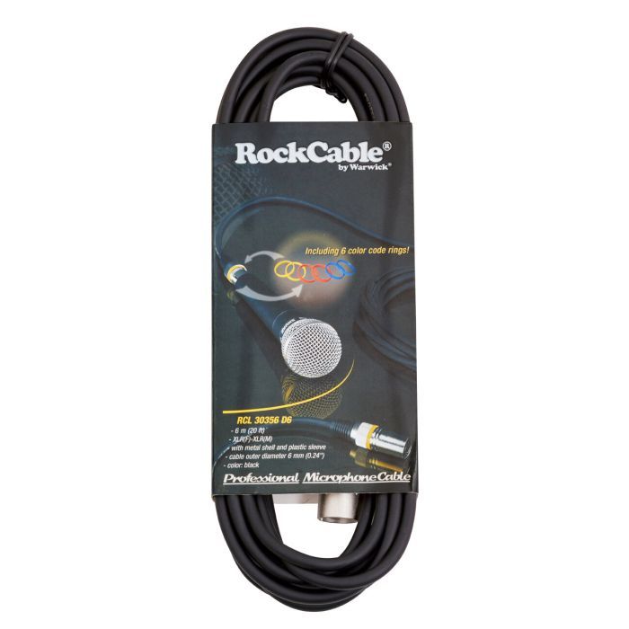 Микрофонный кабель RockCable Microphone Cable 6m (RCL 30356 D6) изображение 3
