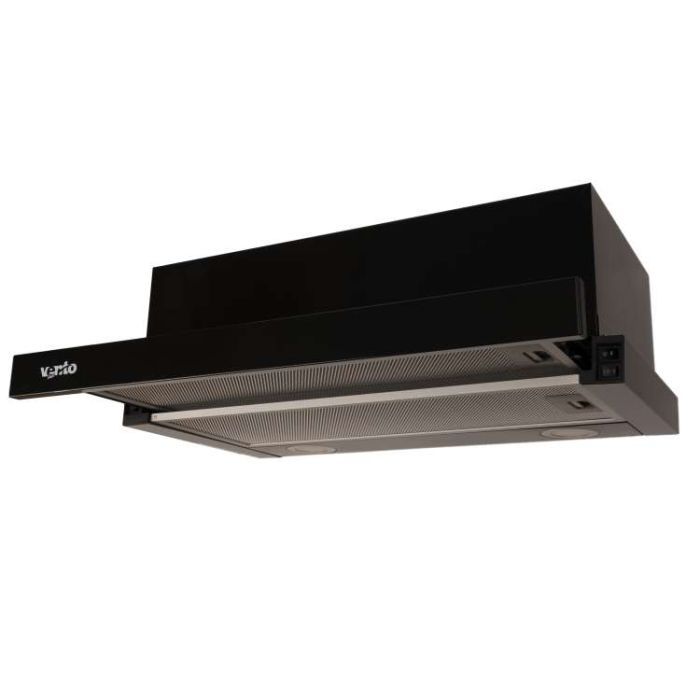 Вытяжка кухонная Ventolux GARDA 60 BK (700) LED изображение 2