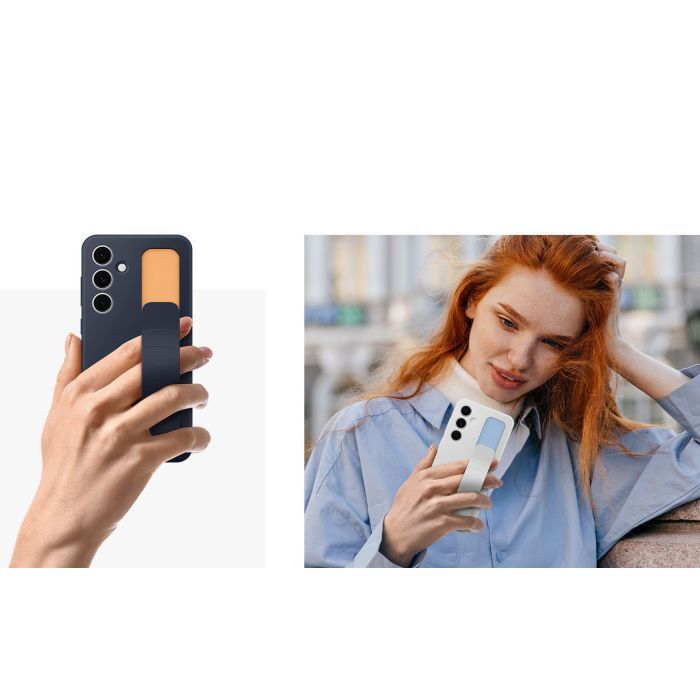 Чехол для мобильного телефона Samsung Galaxy S24 FE (S721) Standing Grip Case grey (EF-GS721CJEGWW) изображение 7
