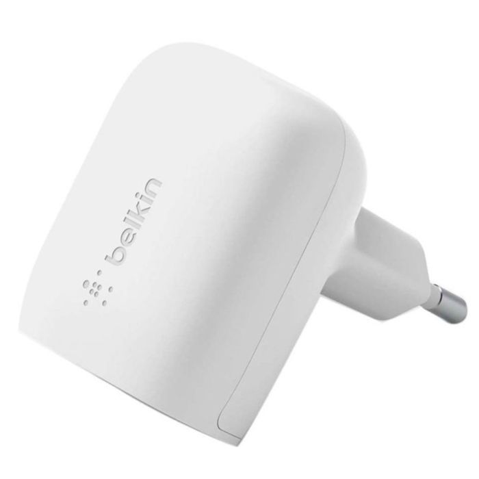 Зарядное устройство Belkin 20W USB-C PD PPS white (WCA006VFWH) изображение 3