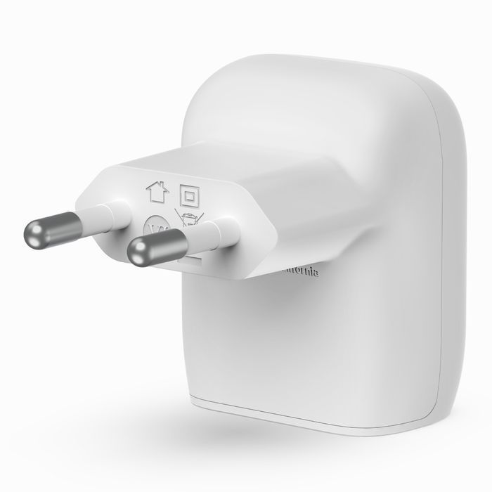Зарядное устройство Belkin 20W USB-C PD PPS white (WCA006VFWH) изображение 6