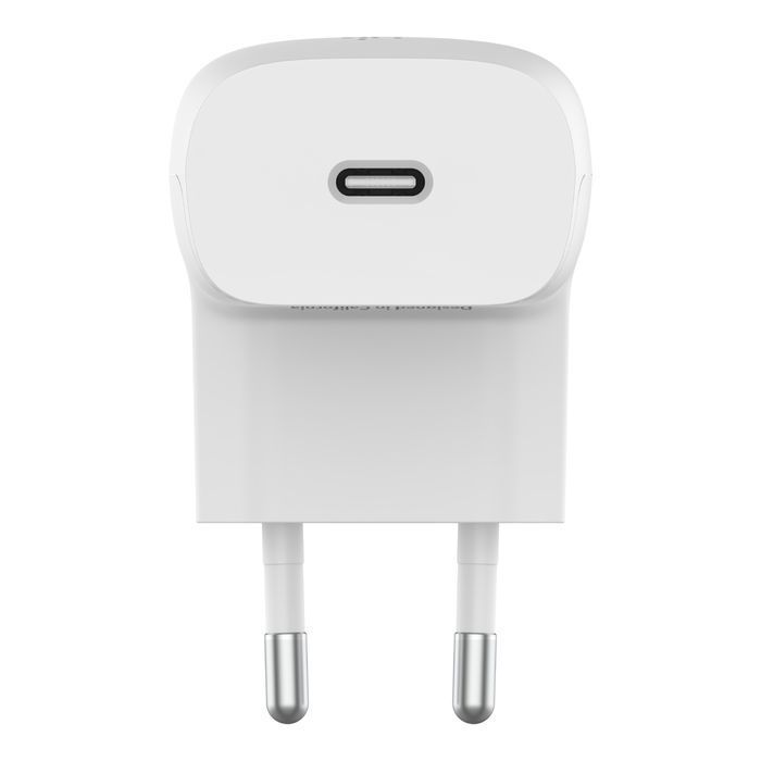 Зарядное устройство Belkin 20W USB-C PD PPS white (WCA006VFWH) изображение 7