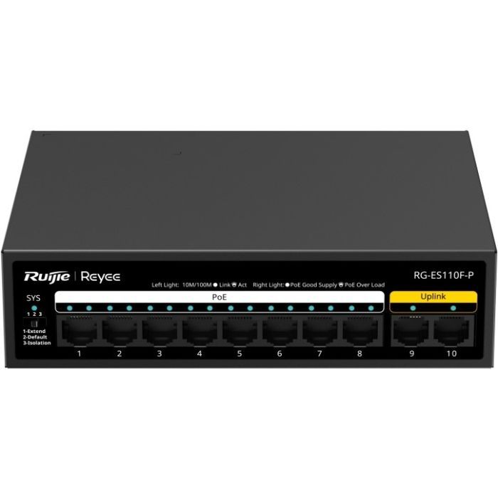 Комутатор мережевий Ruijie Networks RG-ES110F-P