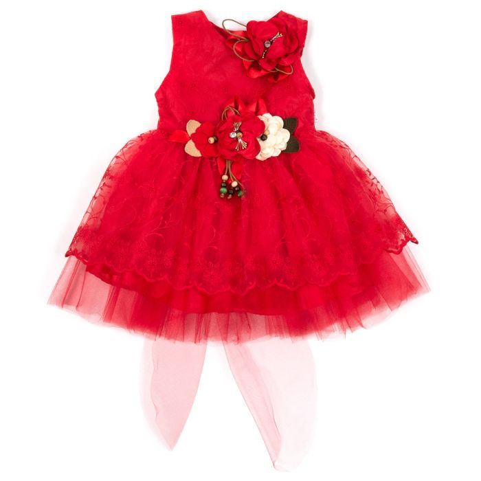 Плаття дитяче Tivido святкове (2135-98G-red) зображення 6
