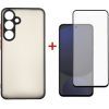 Чохол до мобільного телефона Dengos Samsung Galaxy S24 FE Matte + glass (Black) (DG-KM-117)