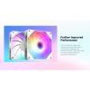Кулер для корпуса ID-Cooling TF-12025-PRO ARGB REVERSE WHITE изображение 11