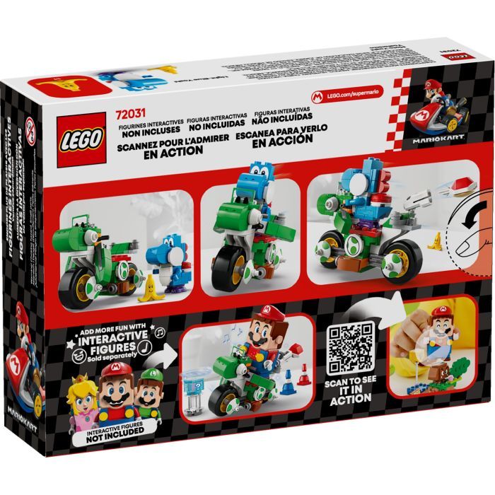 Конструктор LEGO Super Mario Mario Kart – Yoshi Bike (72031) изображение 7