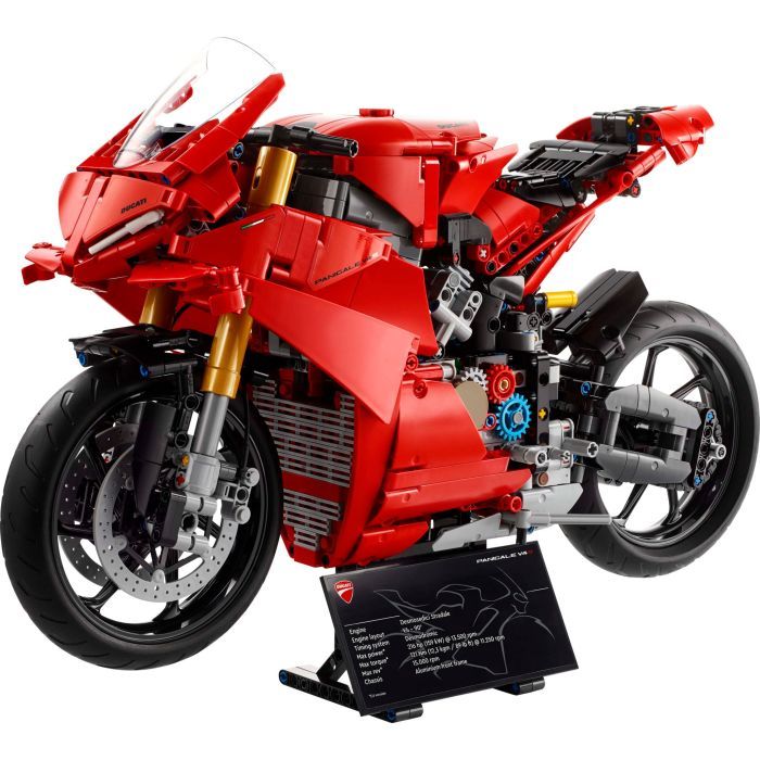 Конструктор LEGO Technic Мотоцикл Ducati Panigale V4 S (42202) зображення 2